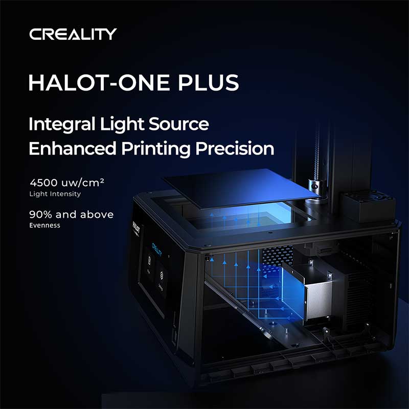 Creality's newest resin 3D printers use new Integral Light Source  technology for better prints - The Gadgeteer