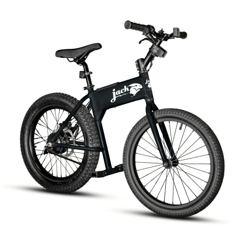 The JackRabbit micro e bike is tiny and has no pedals The Gadgeteer