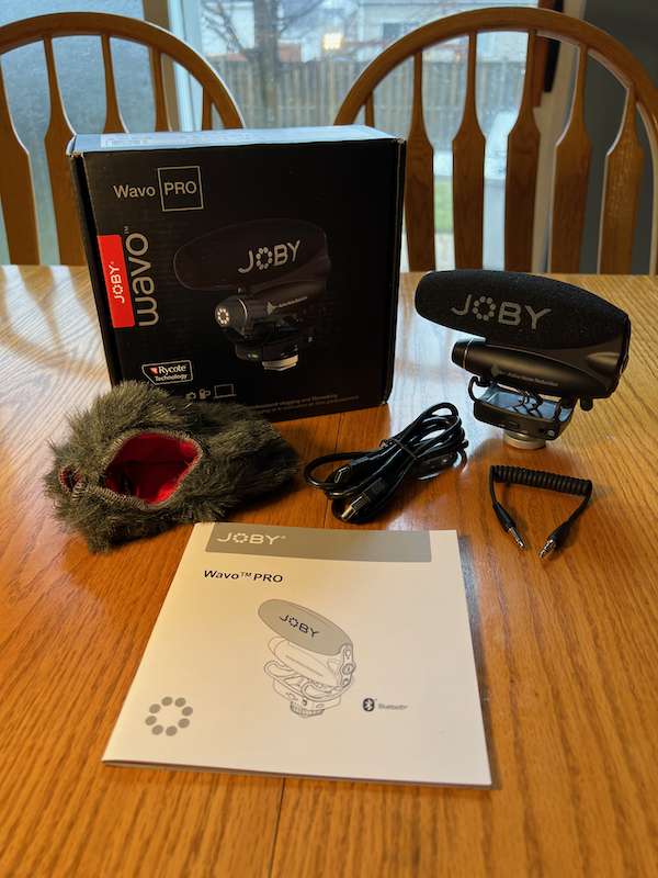 JOBY Wavo PRO package contents
