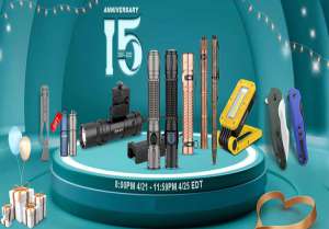 olight 15yr anni sale