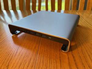 Satechi Type-C Aluminum Monitor Stand Hub for iMac