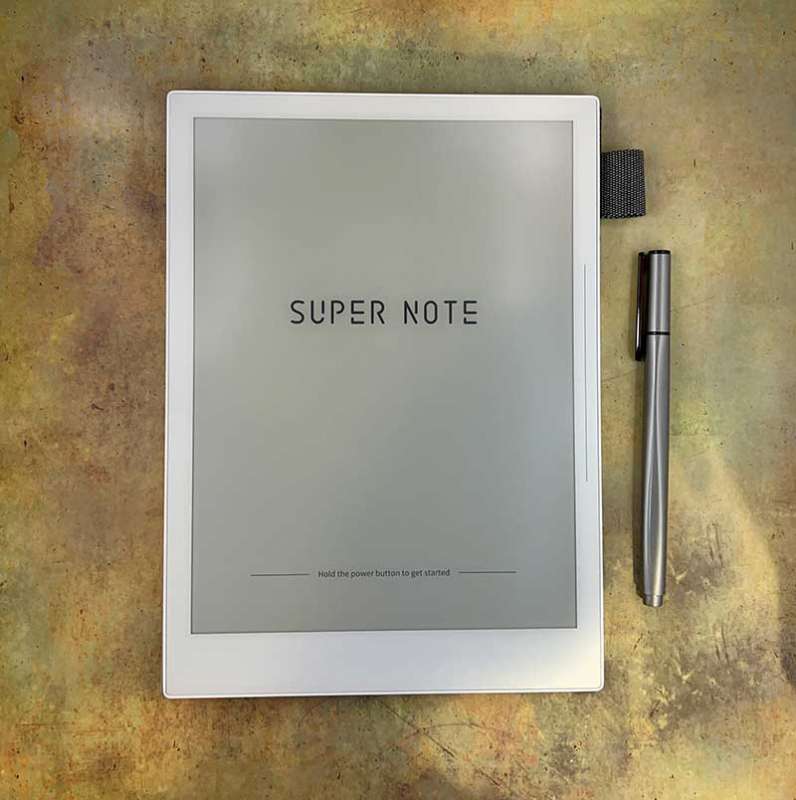 Supernote is a pad that digitally augments your notes - Domus