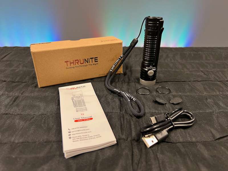 ThruNite T2 package contents