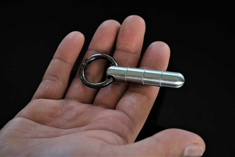 Rison Titanium Carabiner Key Holder Bottle Opener Car Key Chain