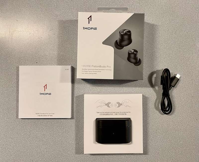 1MORE PistonBuds Pro Hybrid Active Noise Canceling Wireless Earbuds ...