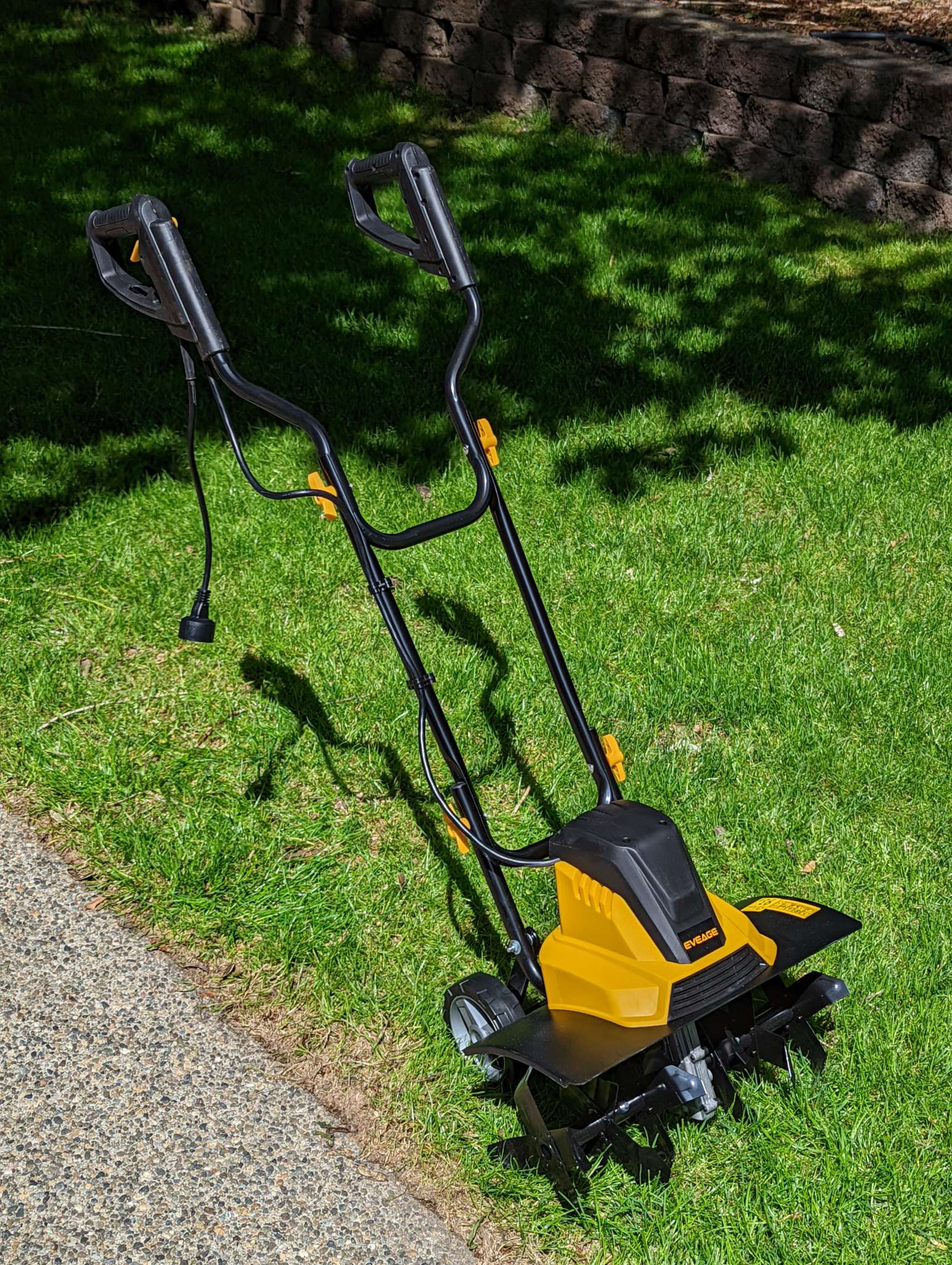 Eveage Corded Electric Tiller review The Gadgeteer