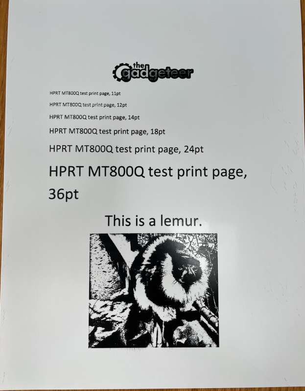 HPTS MT800Q Printer 17