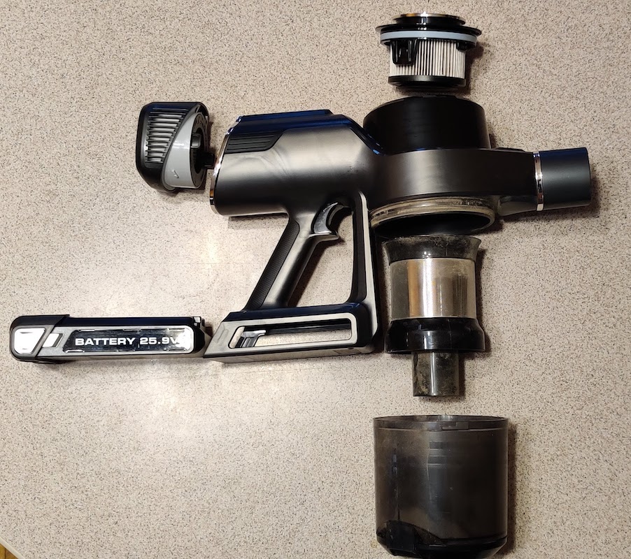 LEVOIT Vortex IQ 40 cordless stick vacuum review the easiest vacuum I