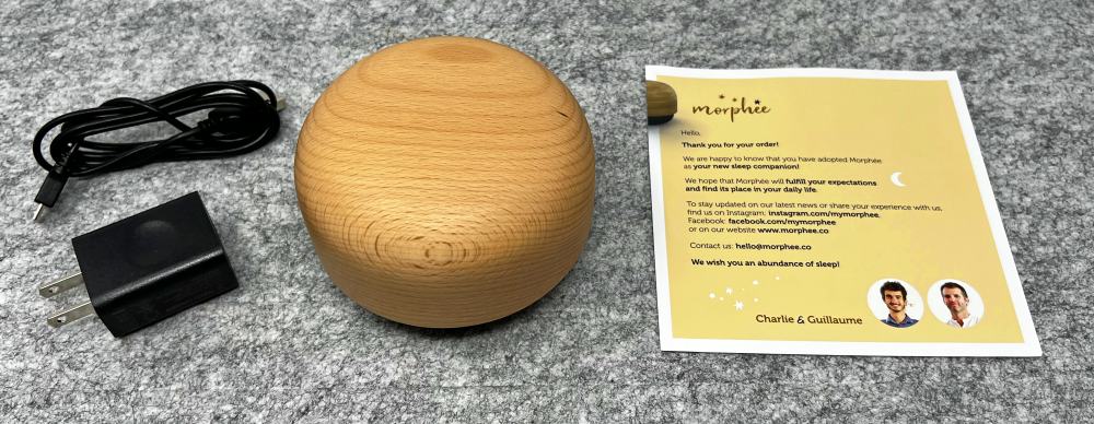  Morphée, Sleep Aid Device, Fall Asleep Fast & Benefit from  Deep & Restful Sleep, Choose from 210 Meditations, Music & Nature Sounds