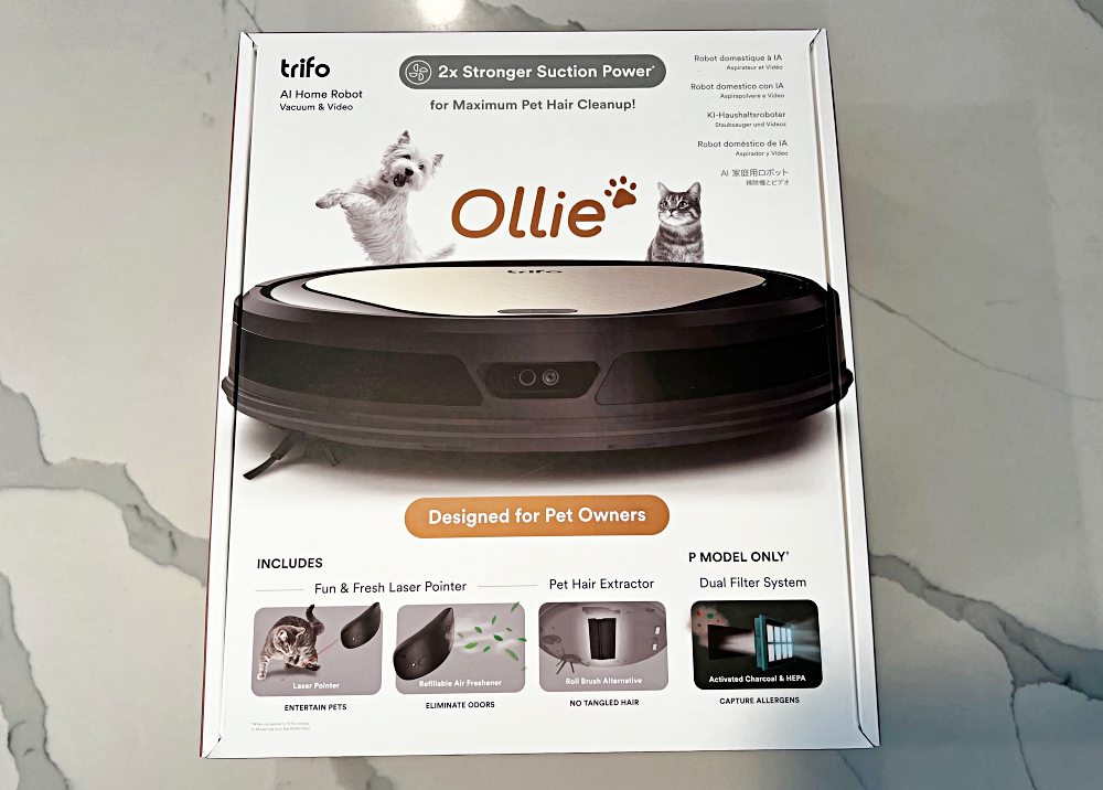 Trifo Ollie robot vacuum review - Designed especially for pet