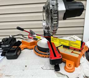 Work Sliding Miter Saw 5