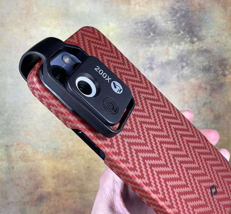 Apexel 200X smartphone microscope lens review - The Gadgeteer