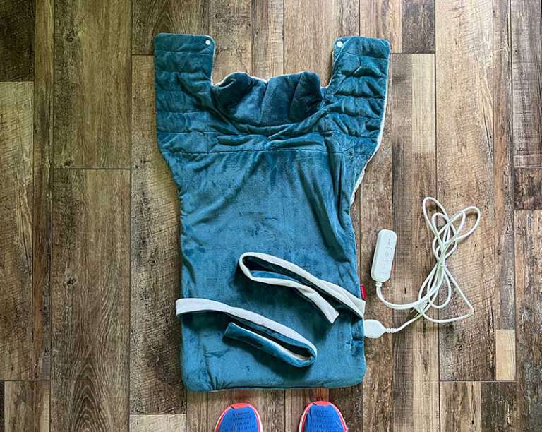 Comfytemp Weighted Heating Pad review Relief for your whole neck and