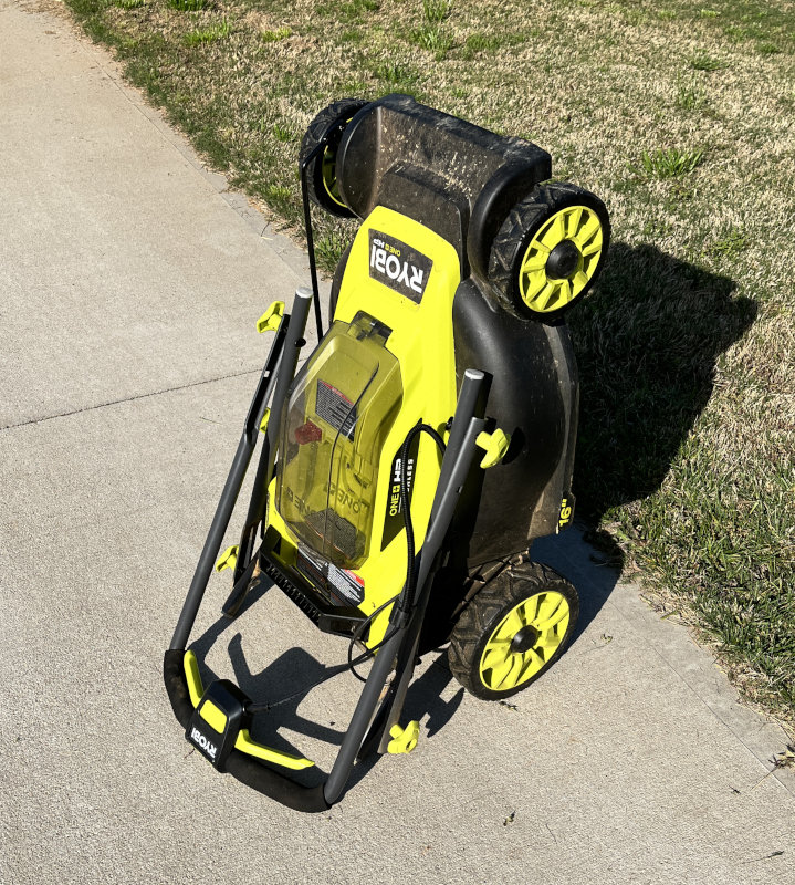 Ryobi 18V ONE+ Lawn Mower review - a great mower for small yards
