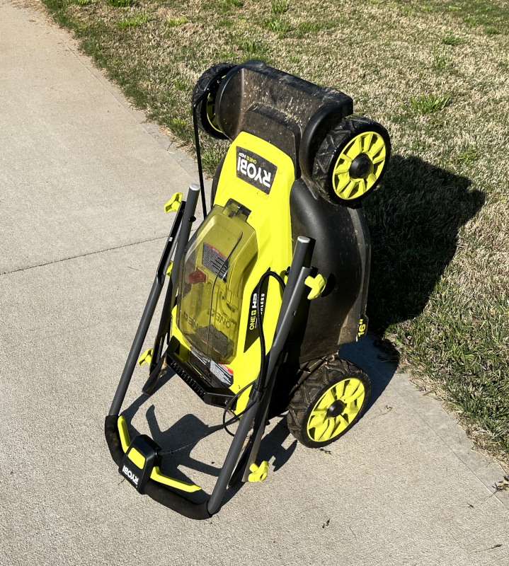 Ryobi 18V ONE Lawn Mower review a great mower for small yards