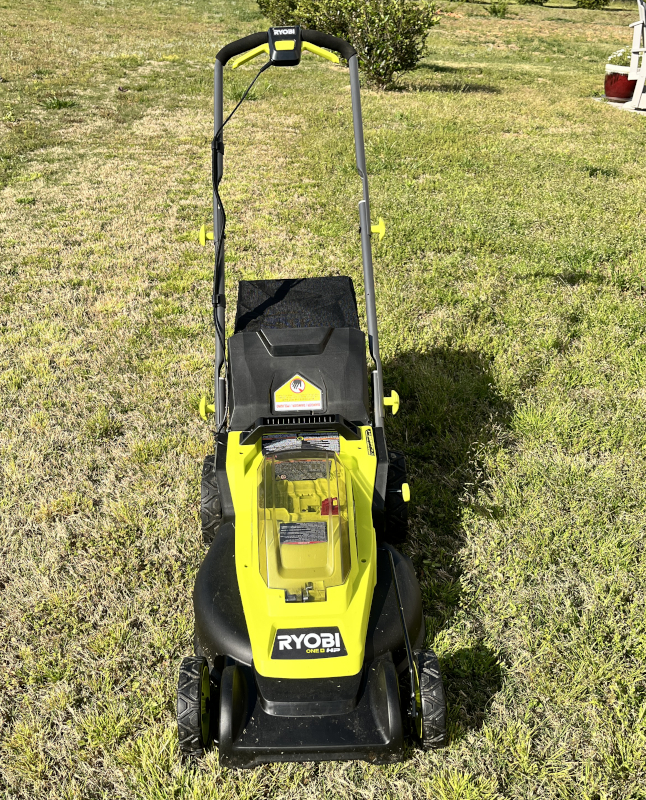 Ryobi 18V ONE+ Lawn Mower review - a great mower for small yards