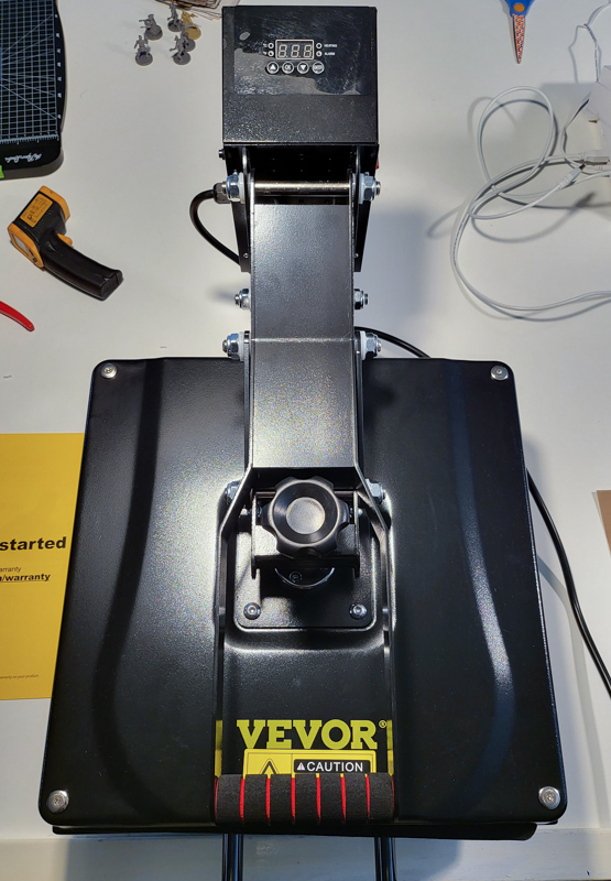 Beginner Heat Press? Vevor 8 in 1 heat press machine from  - Assembly  and Review! 