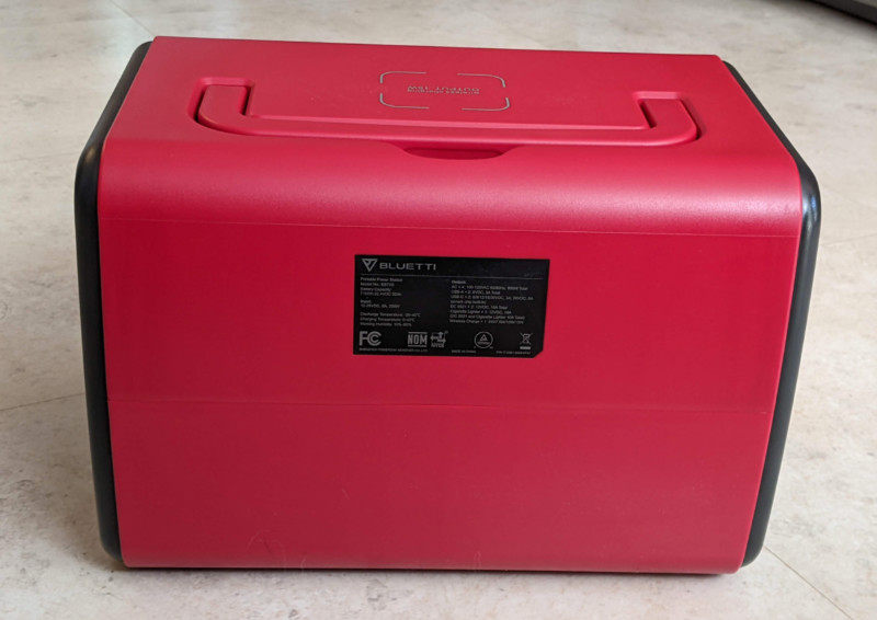 BLUETTI EB70S Portable Power Station Review - BLUETTI comes in red