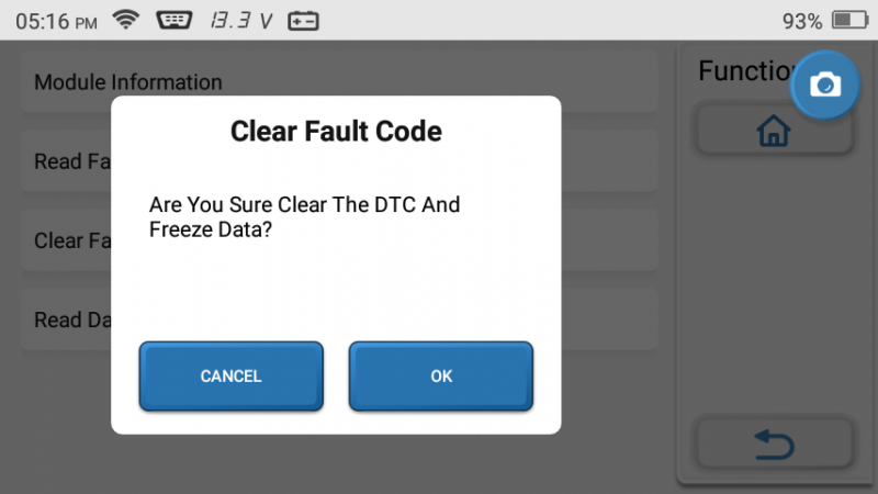 Pic 23 Clear Fault Code