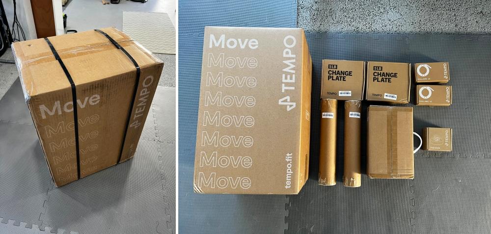 Tempo Move home gym review Dedicated exercise room not required