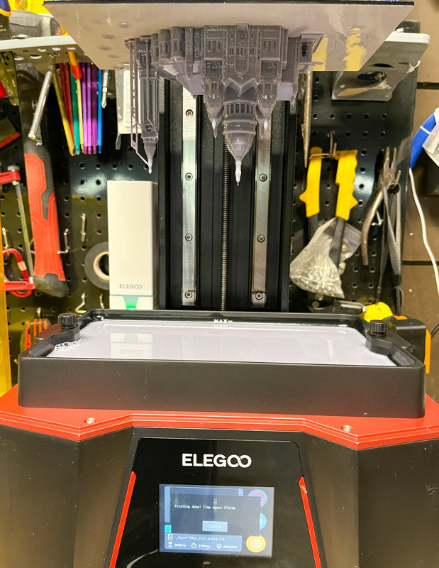 Elegoo Saturn 2 8K 3D Printer Review - Highly Detailed Resin Prints ...