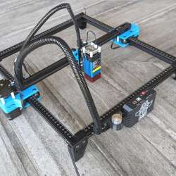 Two Trees TTS-55 DIY Laser Engraving and Cutting Machine review – cutting things with light is awesome!