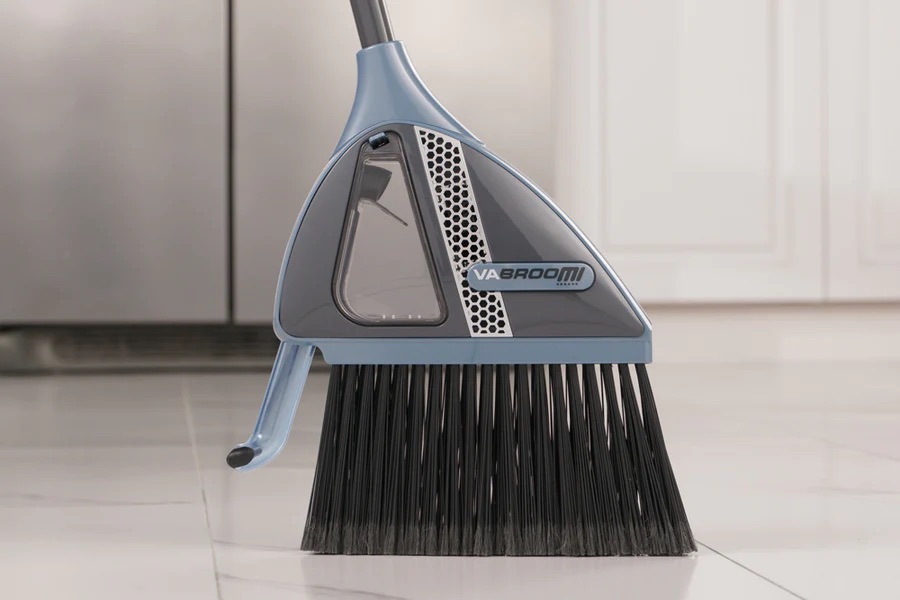The Vabroom is a traditional broom with a hidden superpower! The