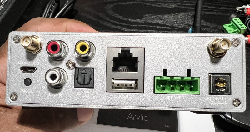 Arylic Audio A50 5 | jrdhub | Arylic Audio A50+ Wireless Aptx HD Multiroom HiFI Amplifier review | https://jrdhub.com