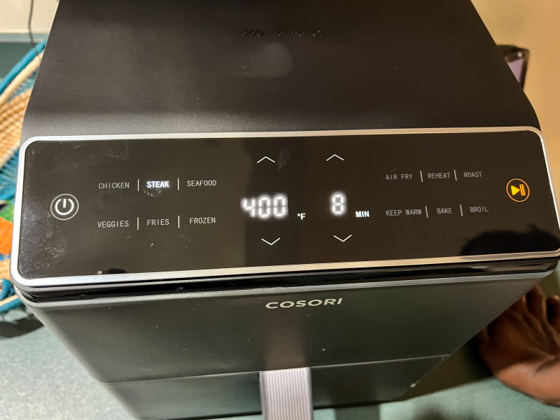 Unboxing Review Cosori Dual Blaze 6.8 qt Smart Air fryer, New Features and  apps