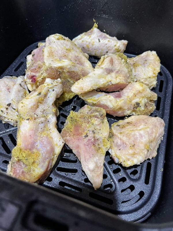 KOIOS 6.8 Quart review! Chicken wing in Koios air fryer 