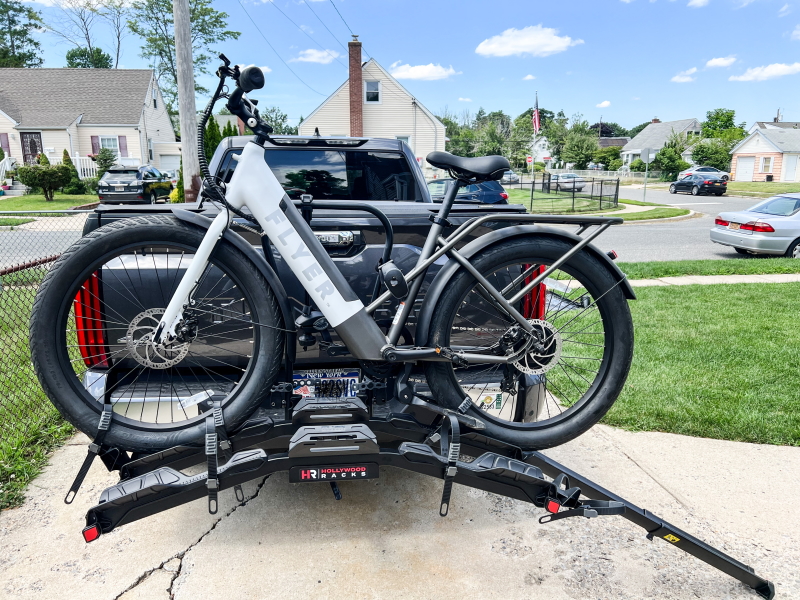 Electric cheap bike rack