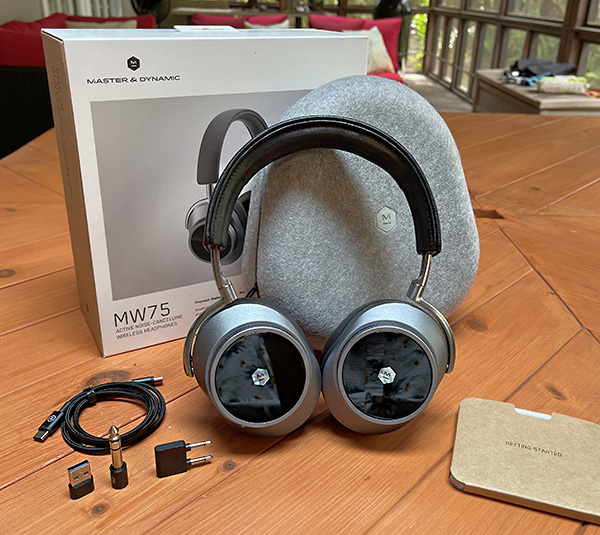 Master & Dynamic MW75 Active Noise Canceling Wireless Headphones 