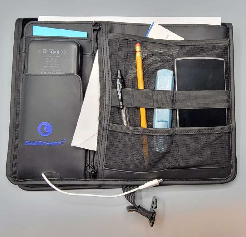 SeatDreamzzz airline seatback organizer review - The Gadgeteer