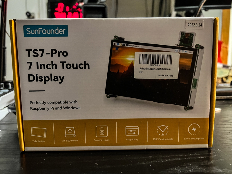 SunFounder Raspberry Pi 7 Inch Touchscreen review