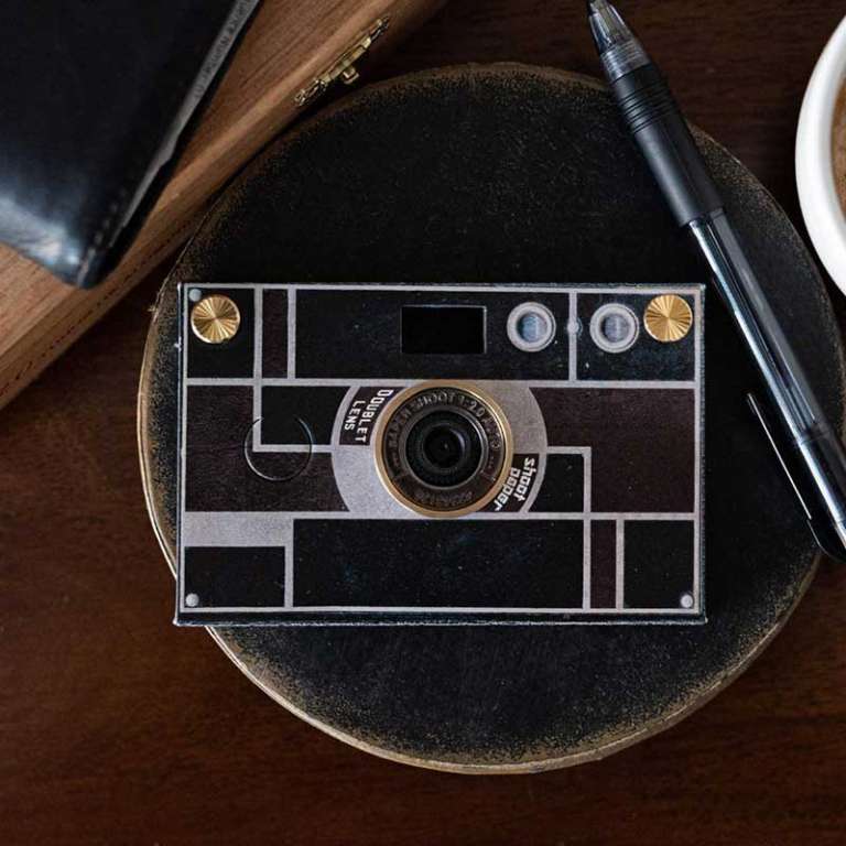 Paper Shoot is an ecofriendly camera that you assemble yourself The