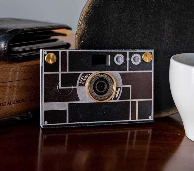 Paper Shoot is an ecofriendly camera that you assemble yourself The
