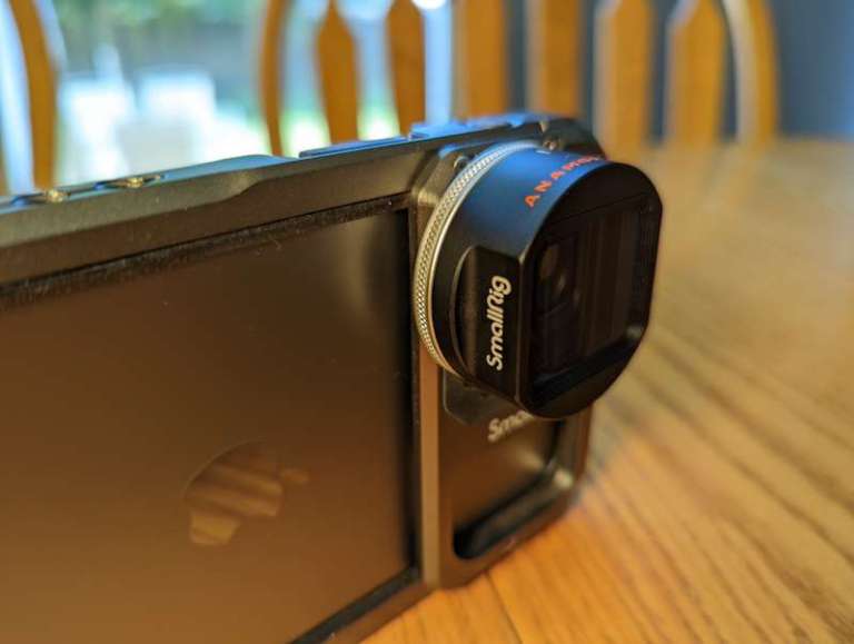 SmallRig 1.55x Anamorphic Lens review shoot cinematic video on your