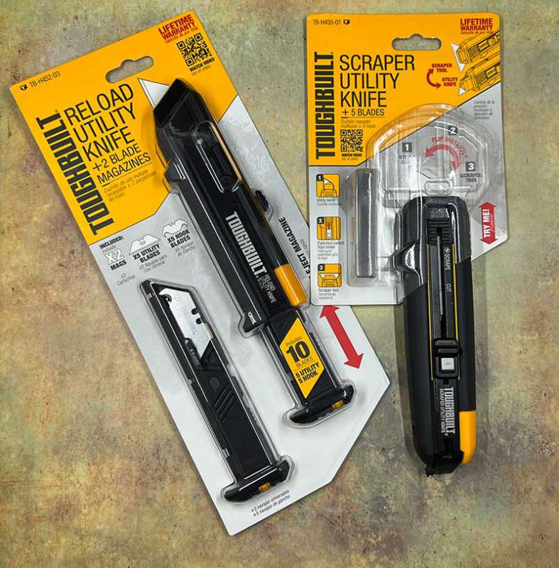 Box Cutter - Black Utility Knife for Laser Engraving