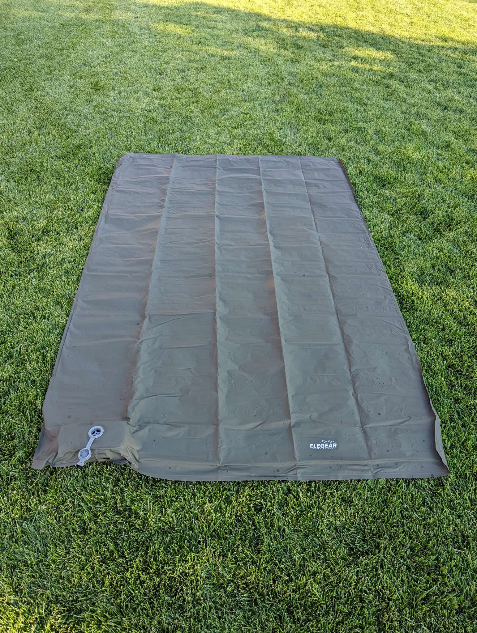 Elegear 4 in Inflatable Double Sleep Pad review great for camping and
