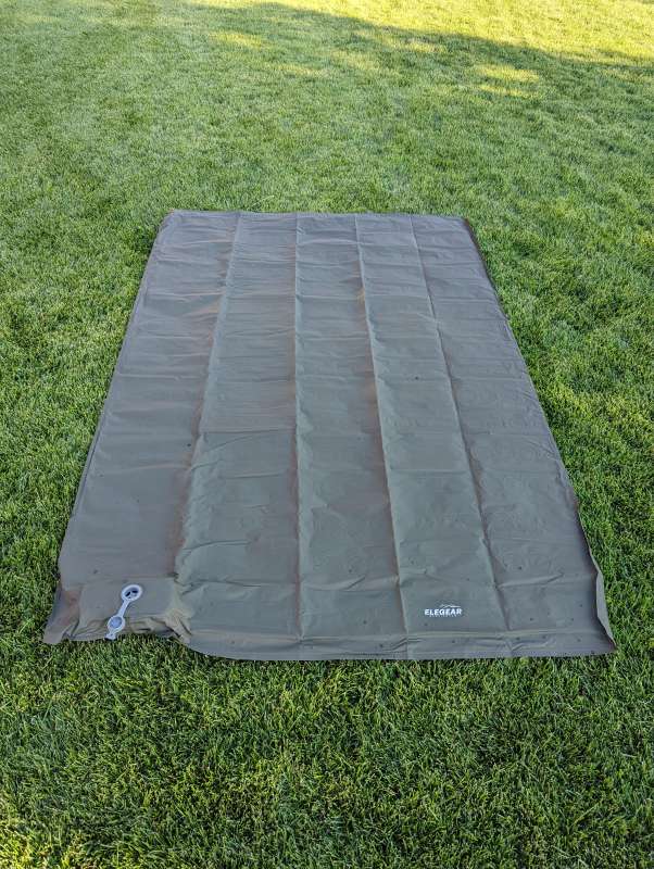 Elegear 4 in Inflatable Double Sleep Pad review - great for camping and ...