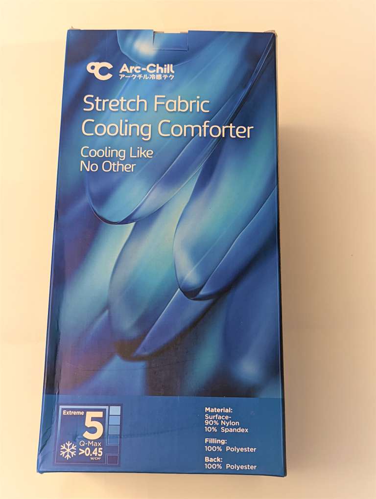 Elegear Cooling ArcChill Comforter queen blanket review The Gadgeteer