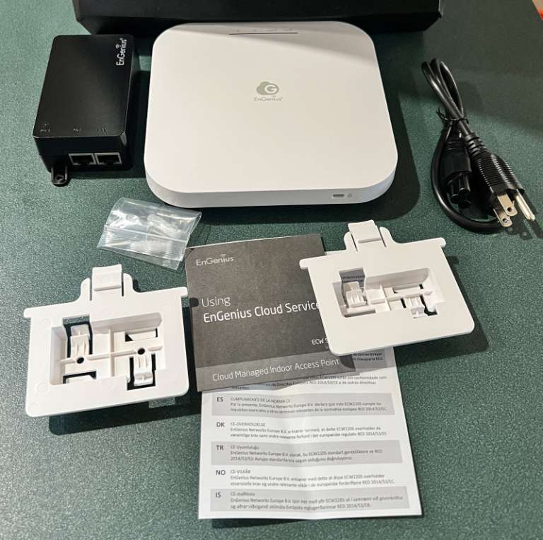 EnGenius ECW220S Cloud-Managed Wi-Fi 6 Security Access Point review ...