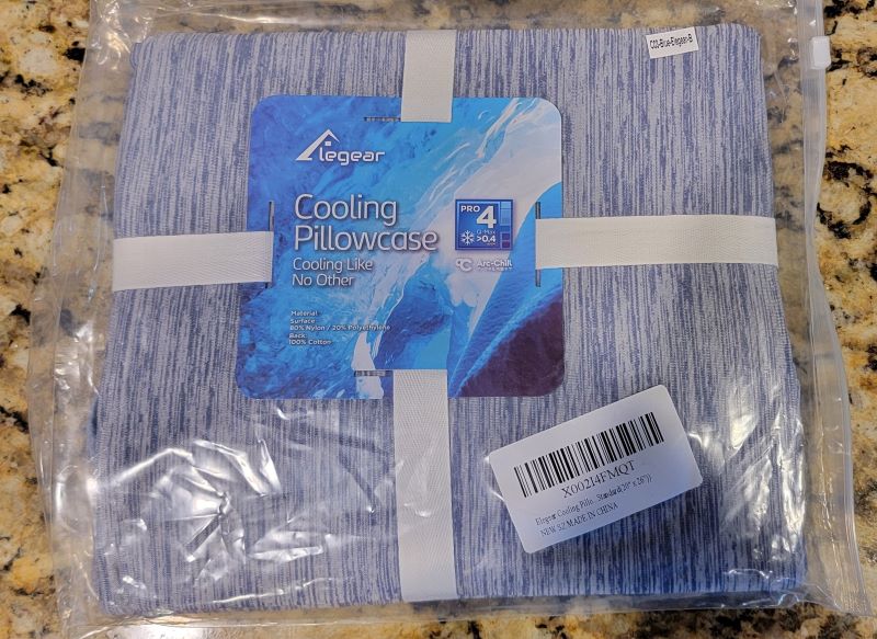 Elegear Cooling Pillowcase review The Gadgeteer