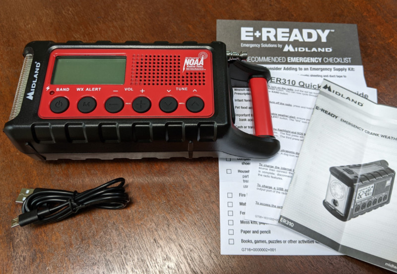 Midland ER310 Emergency Crank Radio