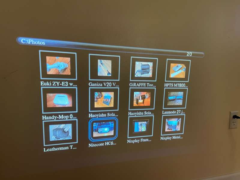 Mudix 1080P video projector 19