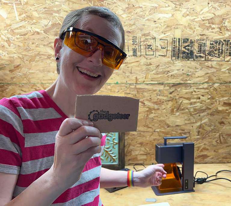 LaserPecker 2 Pro laser engraver review The Gadgeteer