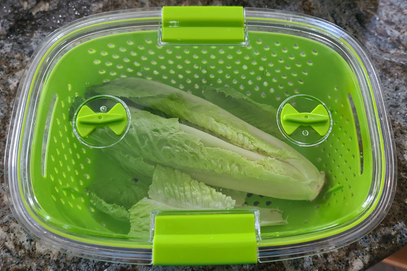 Luxear// Fruit Vegetable Produce Storage Saver Containers with Lid &  Colander REVIEW 