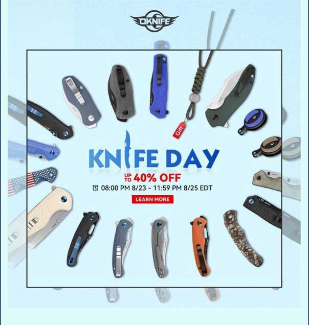 Knife Sale: EDC Blades Up to 40% Off