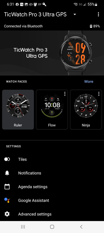 ticwatch ultrapro 11