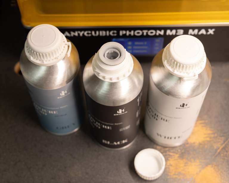 Conjure Rigid Resin voor resin 3d-printer, 405 nm UV resin hars met minimale krimp en hoge precisie, 3d-printerhars voor LCD/DLP/MSLA resin-printer, Transparant, 2000 g